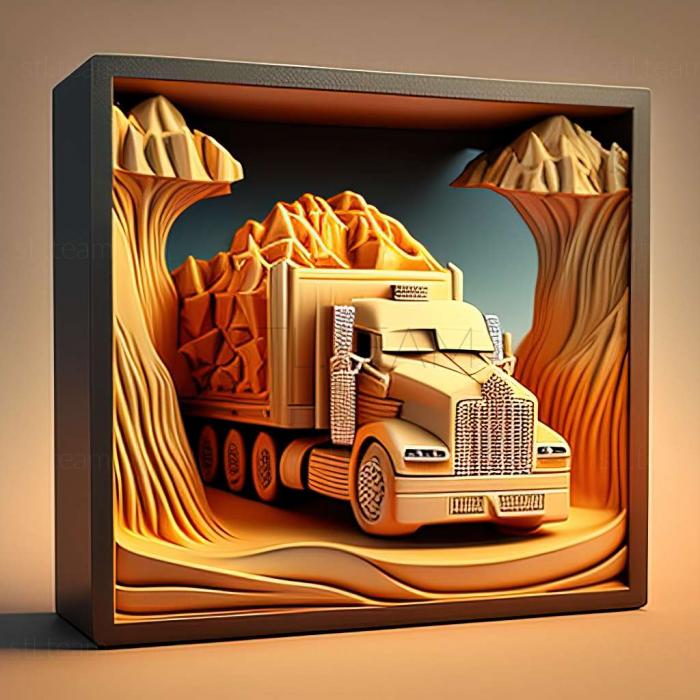 3D модель Гра Truck Simulator 3D (STL)
